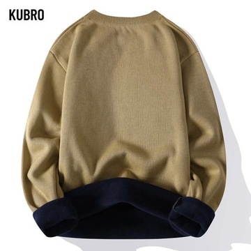 KUBRO Men's Pullover Sweaters Fashion Casual Slim