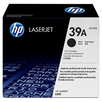 Toner HP LaserJet 39A Black Q1339A HP 4300
