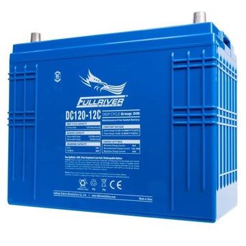 Akumulator Fullriver AGM 12V 120Ah DC120-12C 750A