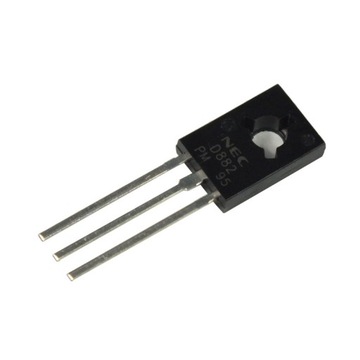 Транзистор Д882 3А 40В ТО126 2СД882