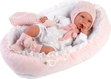LALKA HISZPAŃSKA MIMI BOBAS PŁACZĄCY 42cm + ŁÓŻECZKO