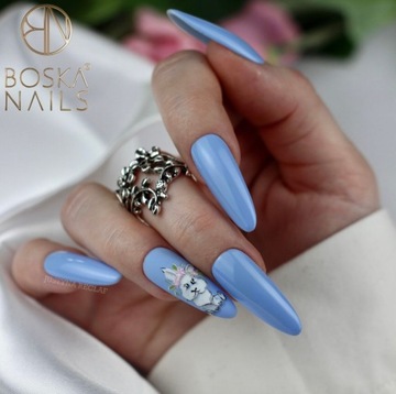 Лак Boska Nails Гибридный 6мл Blue Sky 321