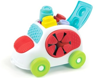 Clemmy SAMOCHÓD Sensoryczne AUTKO Sorter + KLOCKI