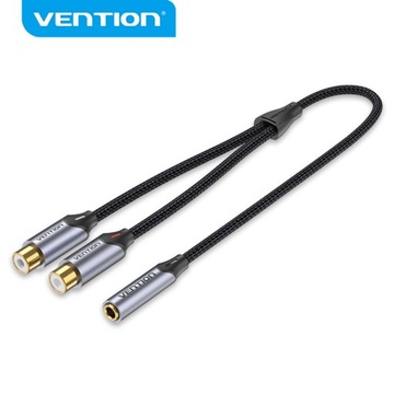 Кабель VENTION Mini Jack 3,5 мм ---- 2x RCA (тюльпан)