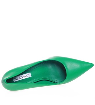 Zielone buty damskie Szpilki Czółenka Obuwie na obcasie 16078