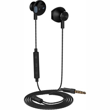 Yenkee Słuchawki przewodowe z mikrofonem Aluminium