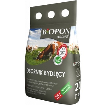 BOPON OBORNIK NATURAL GRANULOWANY BYDLĘCY 20L