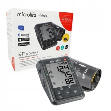 CIŚNIENIOMIERZ MICROLIFE BP B6+ZASILACZ BLUETOOTH