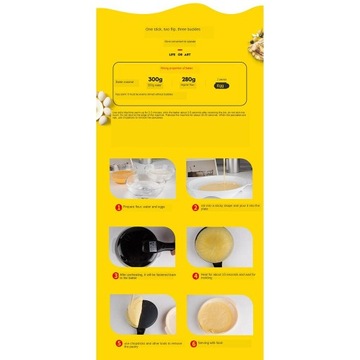 Блинница для жарки на кухне, белая