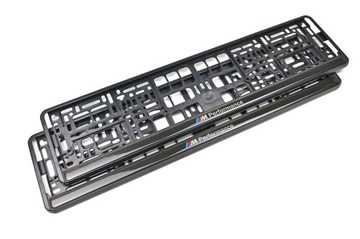 2 x Ramka tablicy BMW Performance Żel