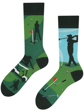 Skarpetki kolorowe TODO SOCKS Golf Club 43-46