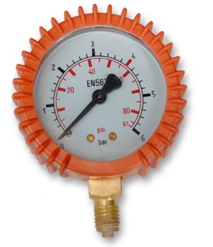 Манометр для редуктора Перун или ГЦЭ, 1 шт.