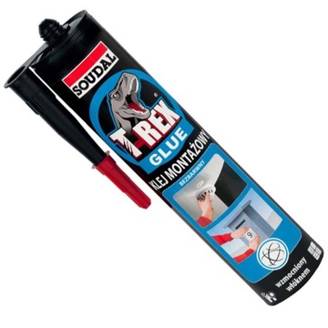 KLEJ MONTAŻOWY T_REX BEZBARWNY SOUDAL 310g