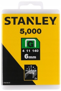 STANLEY TRA704-5T ZSZYWKI ZSZYWKA G 6mm 5000szt.
