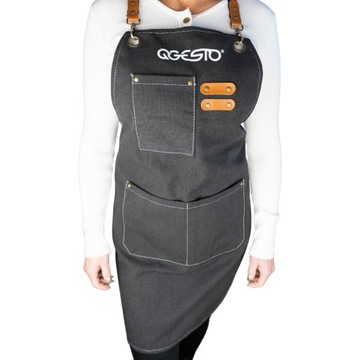 ФАРТУК QGESTO Кухонный Официант Бармен Парикмахерская Защитный