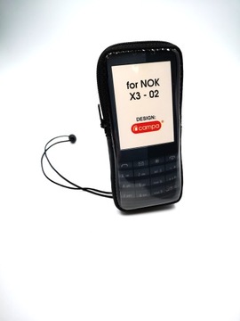 Etui CAMPA NOKIA X3-02 pokrowiec futerał zamykany na zamek