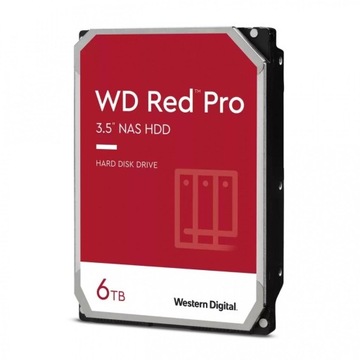 WD WD6003FFBX 3,5-дюймовый диск WD Red Pro емкостью 6 ТБ