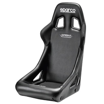 Fotel Sportowy Rajdowy Kubełkowy Sparco Sprint Sky
