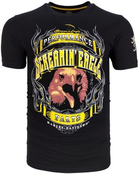 Koszulka męska t-shirt HARLEY DAVIDSON T1376 r L