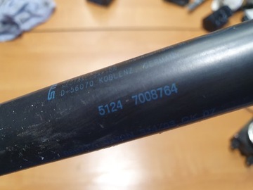 BMW 6 E63 VZPĚRA/TLAKOVAČ VZPĚRY/TLAKOVAČE KRYT ZADNÍ PÁR KOMPLET 7008764