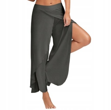 boho dresowe damskie wysoki stan spodnie DO JOGI