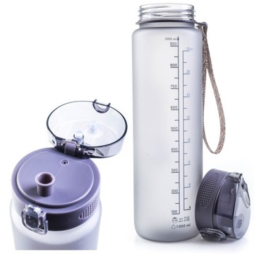 Bidon na wodę Butelka do wody Shaker BPA Free 1l