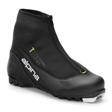 Buty narciarskie biegowe Alpina czarno-zielone 42