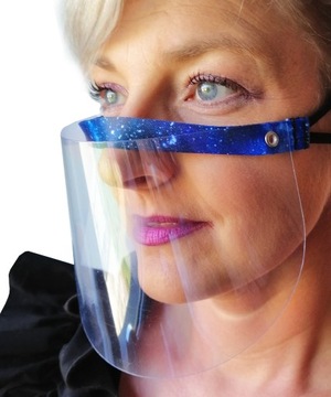 PÓŁ PRZYŁBICA MINI NA USTA NOS MASKA 7 wzorów