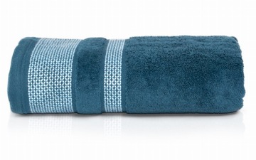 Ręcznik bawełniany 70x140 turkusowy