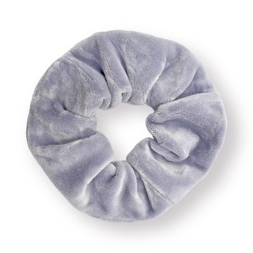 GUMKA FROTKA DO WŁOSÓW SCRUNCHIES WELUR FIOLETOWY