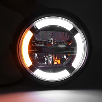 8-дюймовая светодиодная мотоциклетная фара Retro Angel