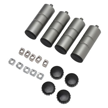 4 szt. Grawer Riser 50mm podniesiony podnóżek antypoślizgowa kolumna 8Z