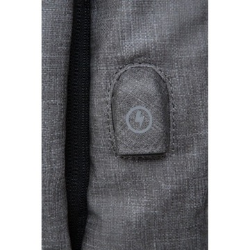 Plecak R-BAG męski SZARY na laptopa 15,6'' HOPPER