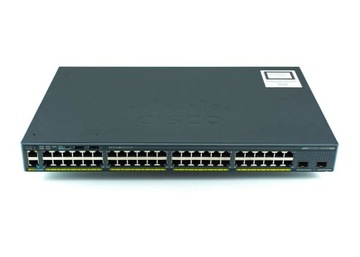 Cisco Catalyst WS-C2960X-48TD-L uszkodzony naprawa lub dawca