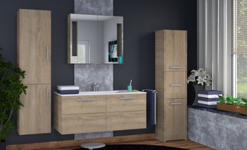 ШКАФ ДЛЯ ВАННОЙ 30см 3 ДВЕРИ SONOMA POST