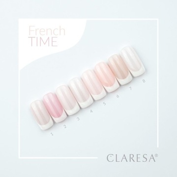 Гибридный лак для ногтей Claresa Time 7 5 мл