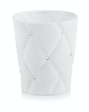 OSŁONKA DONICZKA STORCZYK 14cm BIAŁA GLAMOUR