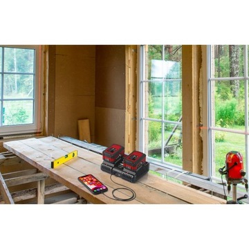 TOLCRAFT двойное зарядное устройство для аккумуляторов