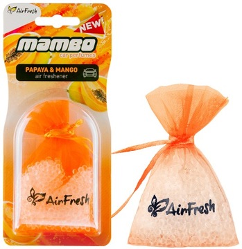 ZAPACH SAMOCHODOWY AIRFRESH, PAPAYA & MANGO