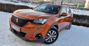 Peugeot 2008 II SUV 1.2 PureTech 100KM 2021 Peugeot 2008 90 Tkm - Bezwypadkowy - Navi - Grzane fotele 1.2 Benzyna 101KM, zdjęcie 1