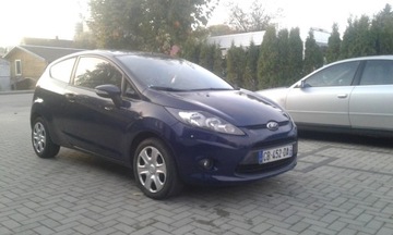 Ford Fiesta VII Hatchback 5d 1.4 Duratorq TDCi DPF 70KM 2012 FORD FIESTA VI 1.4 TDCi 70 KM VAT1 mały przebieg