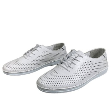 LORETTA VITALE 227 ажурные белые туфли Р.38