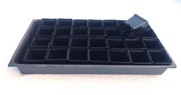 Поднос детский, транспортировочный для сада 56x32x6 1/4 WTR 10шт.