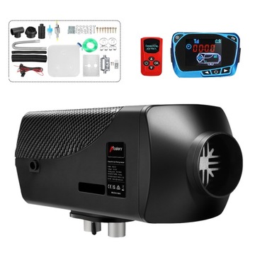 OGRZEWANIE POSTOJOWE 12V 5-8KW Z TŁUMIKIEM LCD