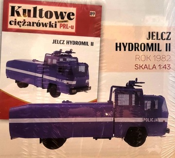 KULTOWE CIĘŻARÓWKI PRL- u NR 89 JELCZ HYDROMIL II POLICJA