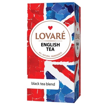 Herbata Lovare czarna ENGLISH TEA 24 torebki x 2g