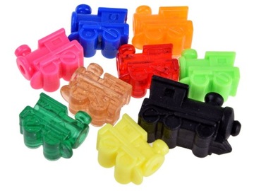 Игра Домино Мексиканский поезд металлический корпус GR0630