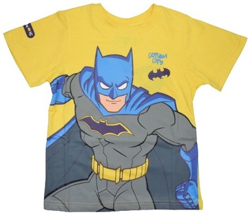 Koszulka T-shirt BATMAN 128 Bawełna 8+