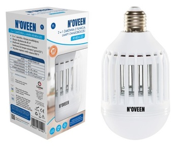 ŻARÓWKA LAMPA OWADOBÓJCZA KOMARY OWADY LED E27