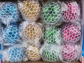 СЕНСОРНЫЙ ШАР ГНИОТЕК ВИНОГРАДНЫЙ С БЛЕСКАМИ